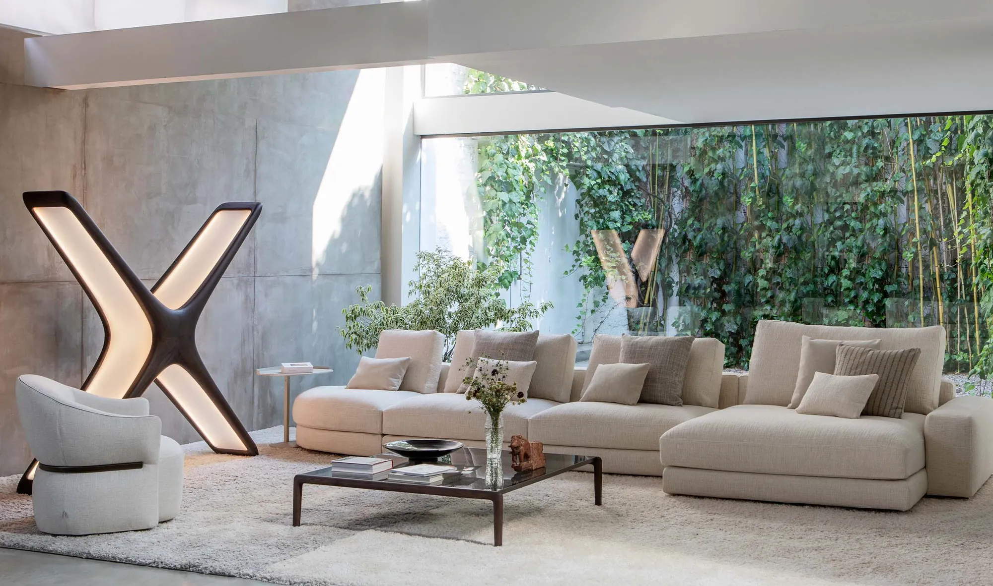 MYPLACE by Flou – modular sofa with removable covers